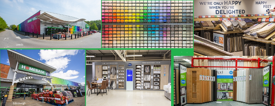 Shared image - Homebase on LinkedIn: "Great to see our new look and feel stores reaching the North of the Country. Heres a little peak at our Edinburgh and Leeds Stores, with a few new products and ideas. #oneteamonegoal #stores #newproducts #lookinggood"