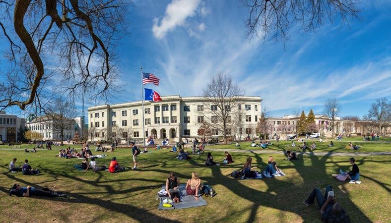 American University photo of: Quad