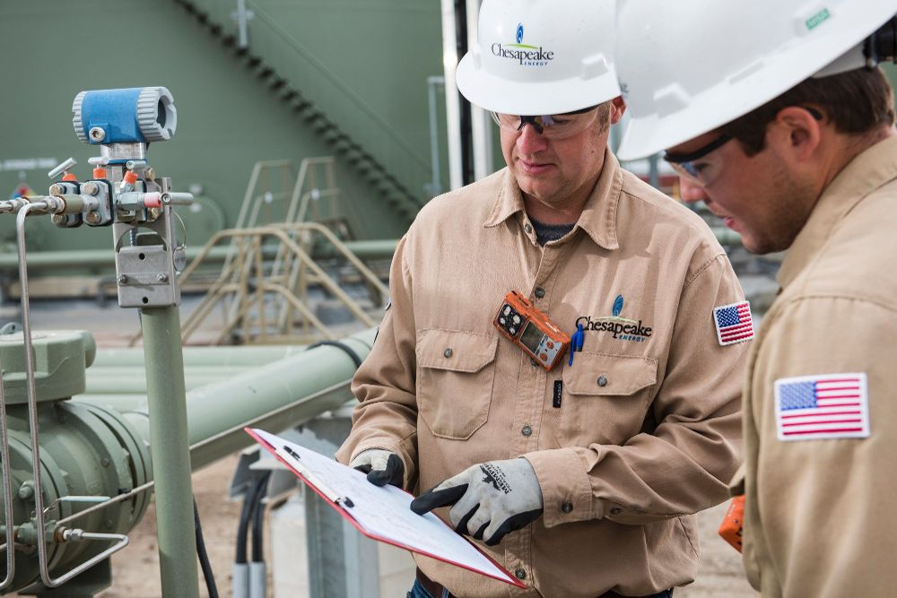 Chesapeake Energy photo of: Safety is our top priority – for both employees working in the field and at our corporate office