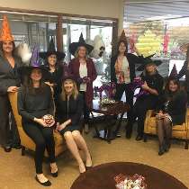 Weidner Apartment Homes photo of: spooky Washington office for Halloween