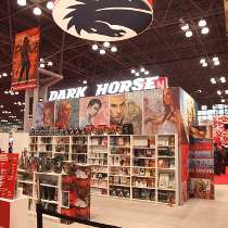 Dark Horse Comics photo of: Convention Booth set-up example