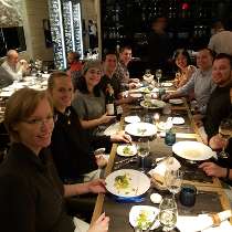 Iterable photo of: New York team dinner