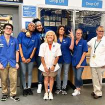 Walmart photo of: We want to recognize the Pharmacy Team at Walmart Store 1060 in Morganton, NC, for always bringing the fun when it comes to helping out in their community.