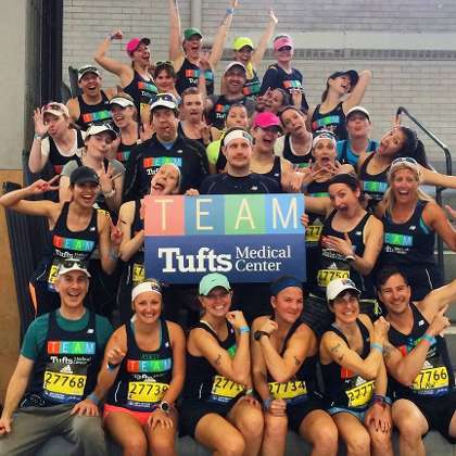 Tufts Medical Center photo of: Team Tufts MC Boston Marathon team