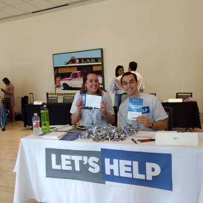  photo of: 'Let's Help' Volunteer Fair