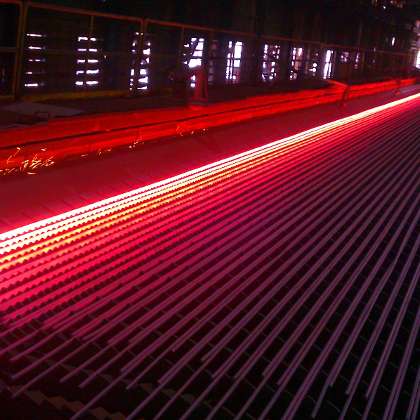  photo of: Rolling mill hot bed