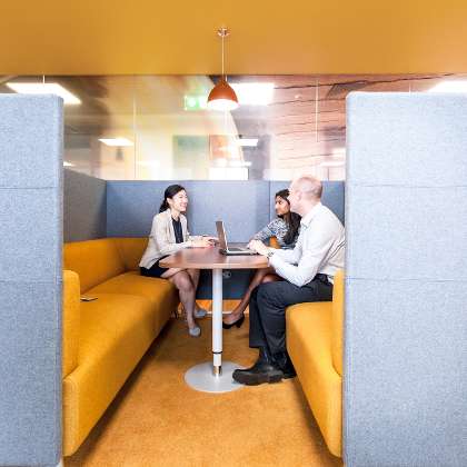 The Body Shop photo of: Collaborative Meeting Pods (GHQ)