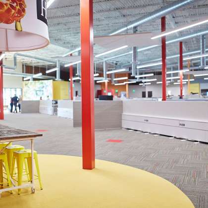 Coca-Cola Consolidated photo of: Modern & Collaborative Work Spaces
