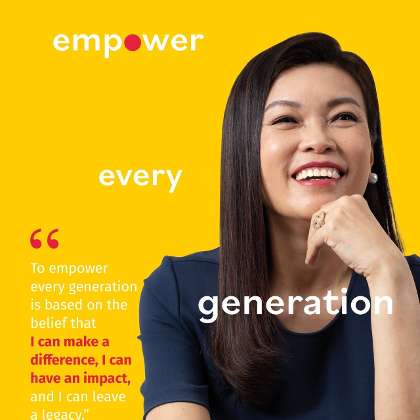  photo of: Empower Every Generation