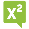 Logo van X2com